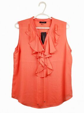Womans Coral Tommy Hilfiger Top Sz M NWT